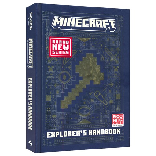 All New Official Minecraft Explorer's Handbook 我的世界官方游戏指南全新进阶版第5册 逻辑思维和创造力 英文原版进口