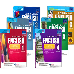SAP 新加坡英语练习册 Learning English Workbook 小学1-6年级 英语综合训练 词汇语法 学习系列 基础版 英文原版进口教辅
