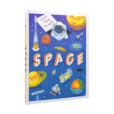 Lift The Flaps Space 太空主题百科科普翻翻书 精装纸板书 英国出版社 英文原版进口
