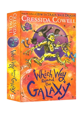 Which Way Round the Galaxy 银河环游之路 奇幻冒险章节小说 驯龙高手作者作品 太空旅行 中小学课外英语读物 英文原版进口图书