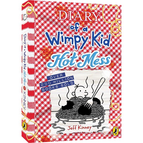 2024新品 Diary of a Wimpy Kid 19 - Hot Mess 小屁孩日记 精装 英语漫画章节书 搞笑幽默 青春成长 英文原版进口儿童图书