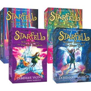 英文原版 Starfell  星落4册套装 奇幻冒险  魔法主题  初级章节书 青少年课外英语读物