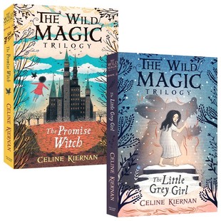 Trilogy 进口图书 英文原版 Girl Wild Magic 狂野魔法三部曲 Witch Promise 奇幻冒险章节小说 The Little 第二三部 Grey