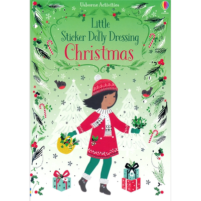 小多莉贴纸圣诞装扮英文原版