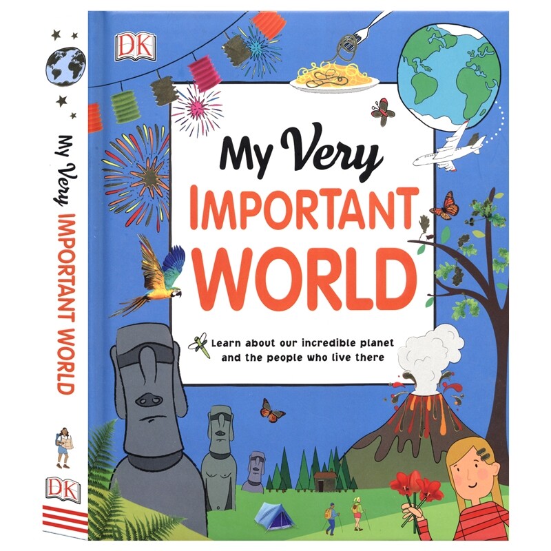 DK My Very Important World 我的小小大世界 精装少儿百科全书英文版 DK儿童科普知识 精美插图 课外英语读物 英文原版进口图书