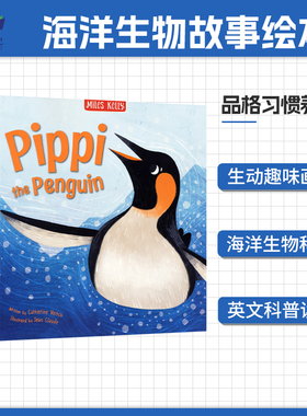 英文原版绘本 Miles Kelly Stories from the Sea Narwhal Penguin 海洋生物故事绘本6册 品格习惯养成 海洋生物幼儿科普