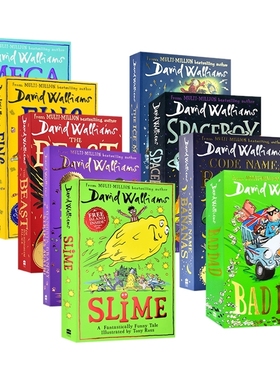 David Walliams 大卫威廉姆斯 章节小说 Slime Megamonster The Beast Of Buckingham Palace The Ice Monster Fing 英文原版进口