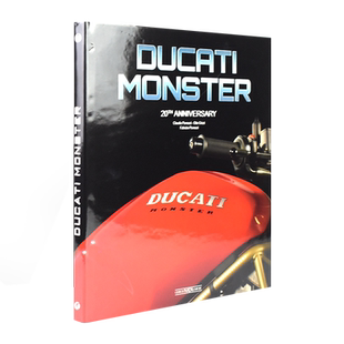 英文原版 Ducati Monster: 20th Anniversary 杜卡迪怪兽摩托车二十周年纪念版 儿童英语百科科普读物
