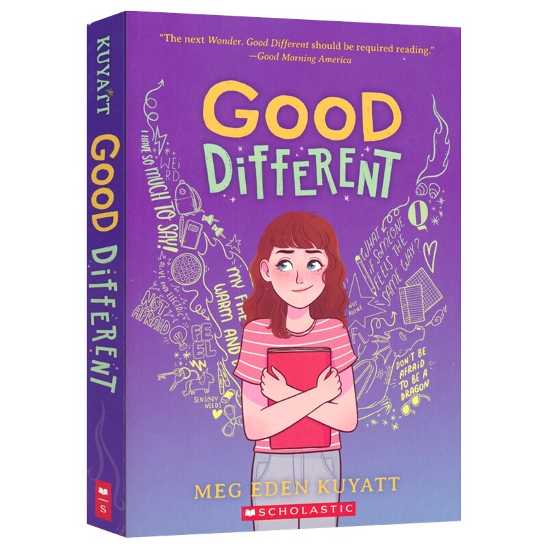Good Different 中年级诗歌小说 自我发现 接纳自己的不同之处 自闭症女孩校园成长故事 青少年英语课外读物 英文原版进口儿童书籍