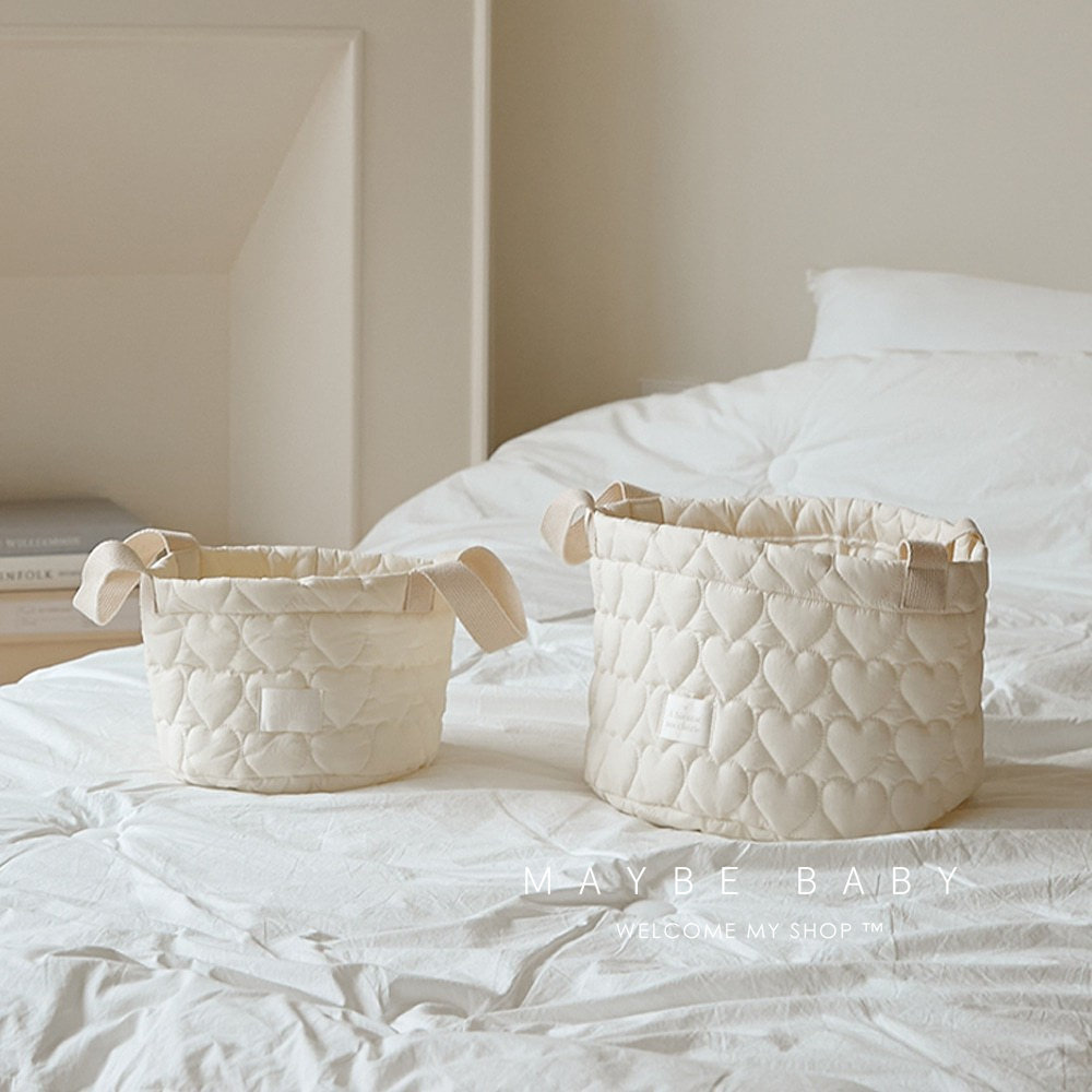 韩国ins婴儿床上尿不湿收纳桶床边护理尿布纸尿裤筐宝宝用品专用,收纳整理,其他收纳篮,淘宝优惠券,粉丝福利购,淘宝优惠卷