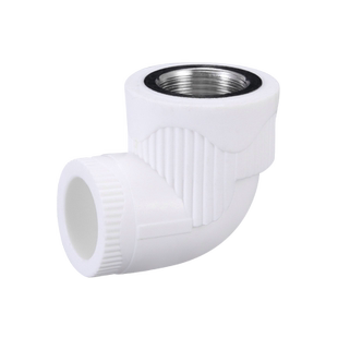 PPR热熔水管配件接头大全内丝外丝4分20直接6分25弯头三通管件