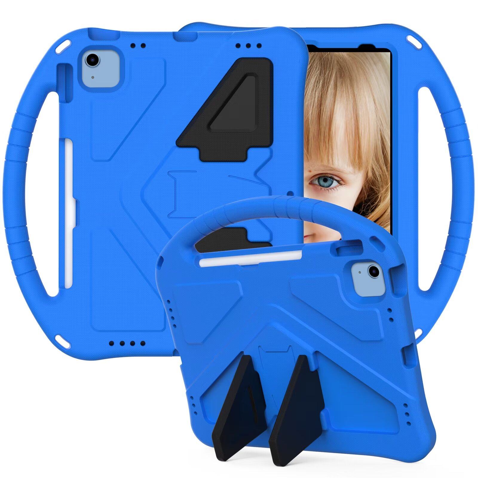 适用苹果iPadpro1/2/3/4/AIR平板10保护壳ipad11外壳11英寸肩带保护套ipad A16防摔保护壳外壳