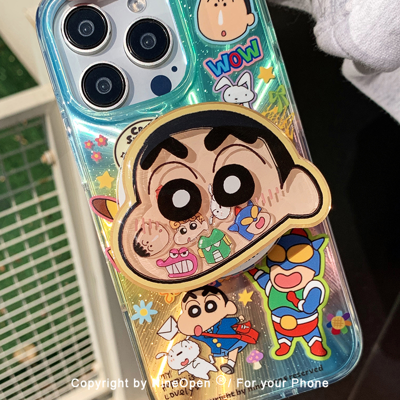 镭射可爱手机壳适用iphone16