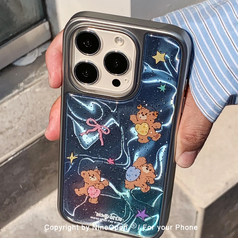 ins风电镀适用苹果16pro手机壳