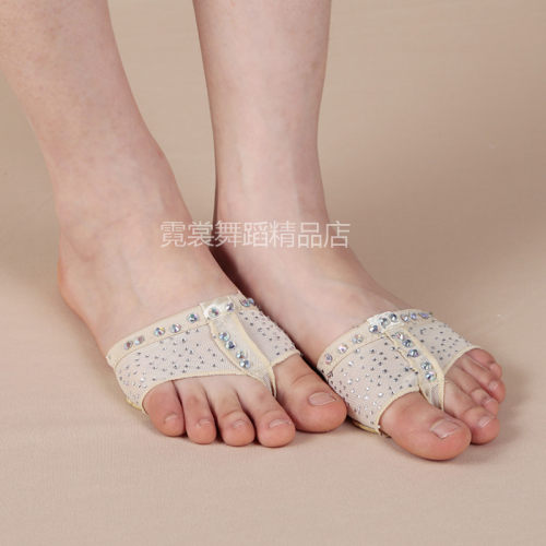 肚皮舞鞋子舞蹈防滑半掌体操舞蹈