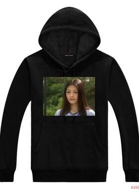 流星花园F4徐熙媛杉菜卫衣加绒连帽黑白色男女通用款周边同款衣服