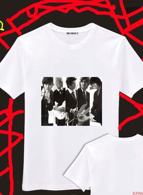 东方神起郑允浩沈昌珉金俊秀金在中朴有天周边同款衣服会服T恤衫
