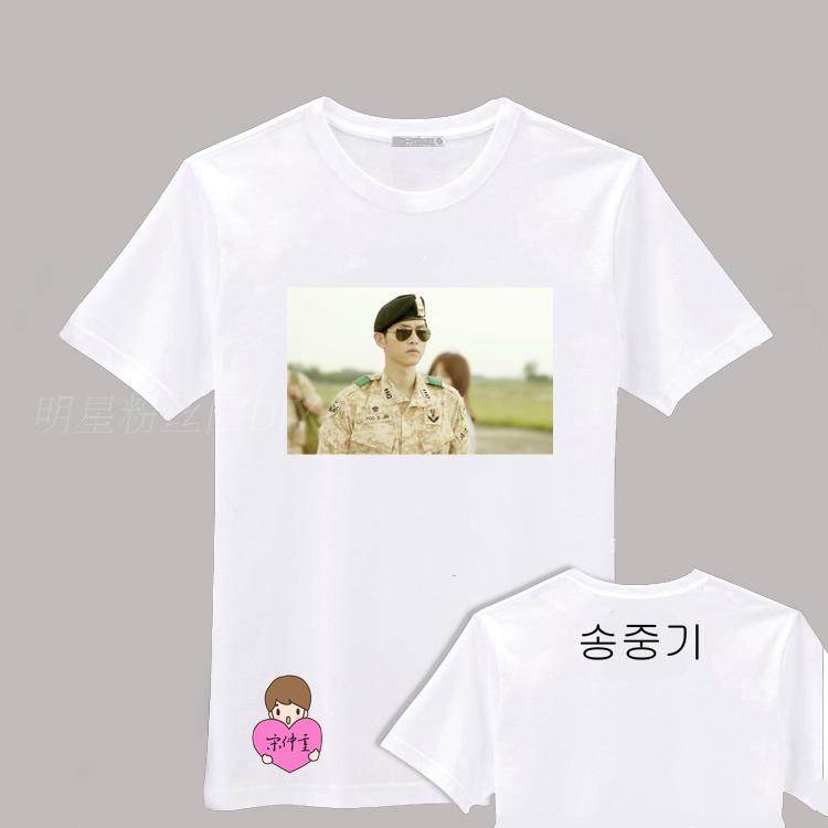 宋仲基图片T恤DIY创意休闲情侣装夏装圆领短袖男女款白色应援服,个性定制/设计服务/DIY,T恤印制,淘宝优惠券,粉丝福利购,淘宝优惠卷
