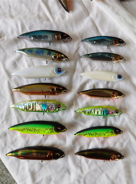 路亚饵日本Meg bas KARASHI小辣椒 一击必钓 Z字铅笔 5.5g11g缓沉