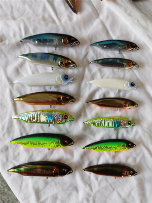 路亚饵日本Meg bas KARASHI小辣椒 一击必钓 Z字铅笔 5.5g11g缓沉