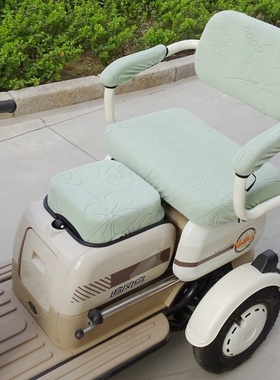 适用于爱玛米悦CM100 元宇宙电动三轮车坐垫套坐四季通用防滑防晒