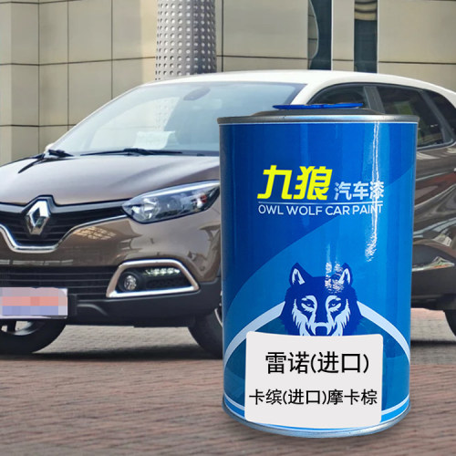摩卡棕珍珠白汽车漆