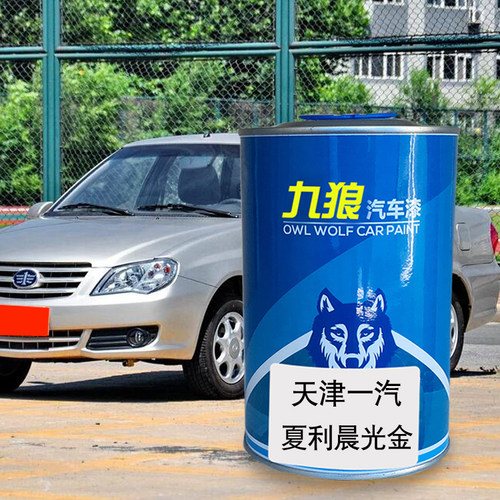 九狼汽车漆天一津成品汽漆4S店夏利N7晨金光满香槟金魅力紫月银色