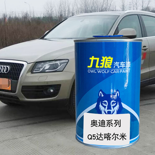 九狼汽车喷烤色漆奥油漆迪成品改色Q5古铜棕冰川蓝水晶银达喀尔米