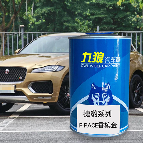 九狼汽车漆捷成豹品F-TYPE漆改色漆F-PACE灰色香槟金靛蓝色激情红