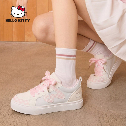 HelloKitty板鞋校园风休闲小白鞋