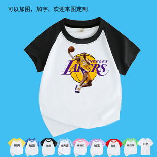 科比短袖T恤24号 退役纪念上衣服致敬科比半袖青少年男女儿童成人