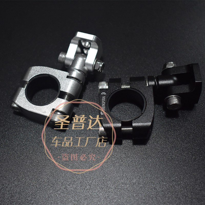 圣普万向铝合金吊架固定管夹护杠