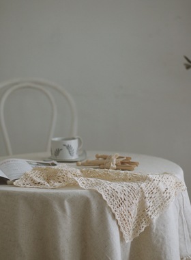 镂空餐巾盖巾桌布桌垫静物拍摄