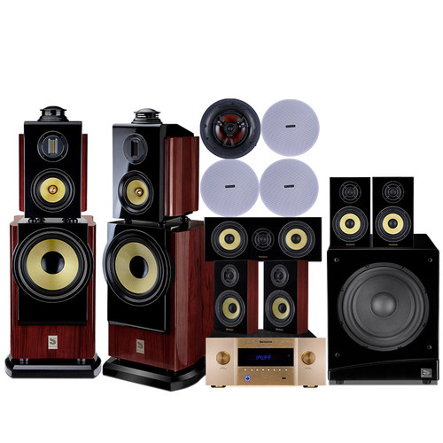 家庭影院7.1.4K歌HIFI发烧级音箱
