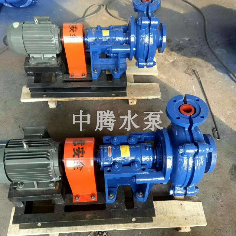 50-40B-AH 卧式渣浆泵小型浓浆砂浆输送泵高铬合金耐磨洗沙回收泵