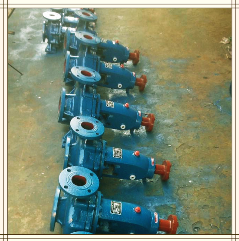 ISR 50-32-125 160 200 清水离心泵 机封式 热水循环增压泵给水泵