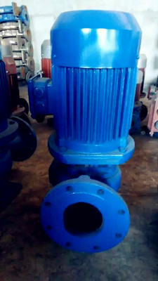 ISG125-160管道泵直销清水离心泵IRG22kw立式热水循环锅炉给水泵