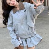 2C068-625P165K238（棒球服百褶裙套装），女装套装/套裙，2C068