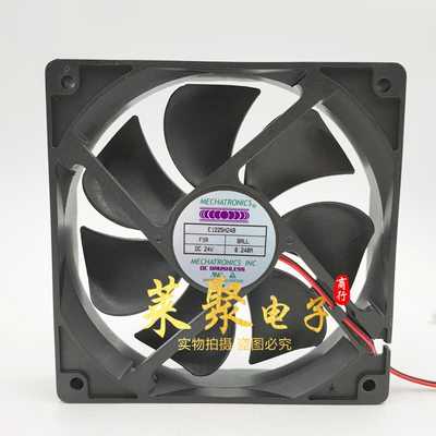 全新南韩MECHATRONICS E1225H24B FSR 24V 0.240A 12CM变频器风扇