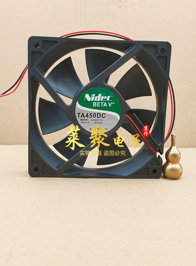 A34602-33 12025原装Nidec 24V 0.20A 12cm 3线 变频器风扇现货