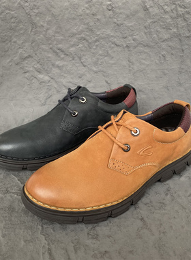 骆TUO动感正品男鞋英伦风耐磨防滑真皮头层牛皮大头鞋青年工装鞋