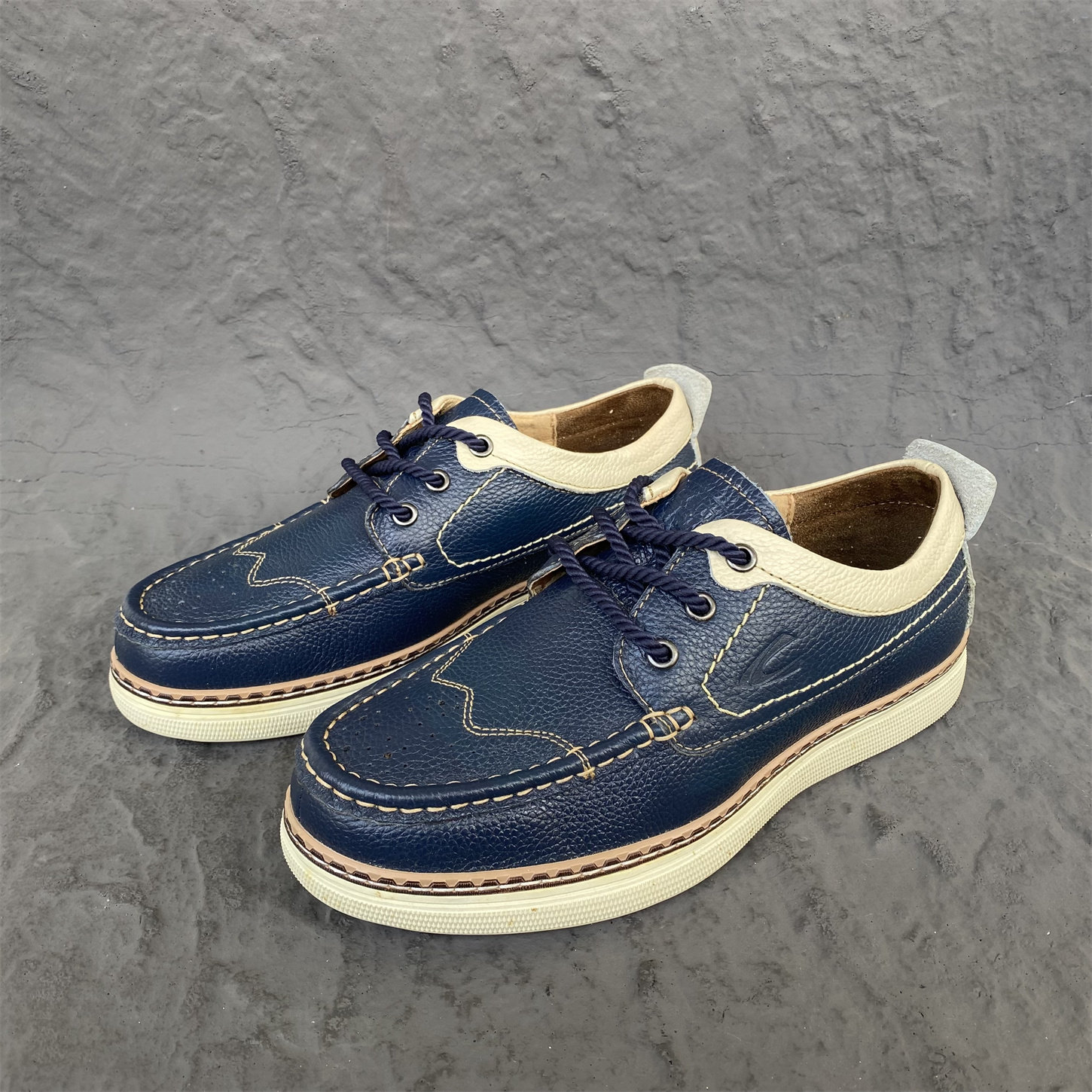 欧洲站骆TUO动感男鞋40 43码厚底耐磨休闲松糕跟真皮头层牛皮单鞋,流行男鞋,休闲皮鞋,淘宝优惠券,粉丝福利购,淘宝优惠卷