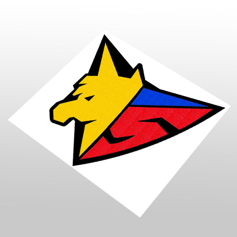 汽车反光贴纸高智能方程式车贴gpx sugo菅生车队标志贴车窗装饰贴