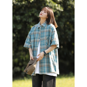 直播夏季短袖高品质衬衫223-CS67-P40控58,男装T恤,星座618-1