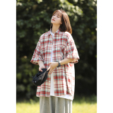 直播夏季短袖高品质衬衫223-CS67-P40控58，男装T恤，星座618-1