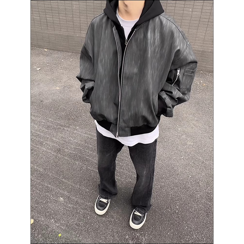 网图现货飞行夹克棒球服618-1-JK165-P100控138，男装夹克，星座618-1