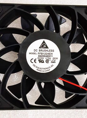 全新台达FFB1224EH 24V 0.76A 12025 12厘米 变频器 暴力散热风扇
