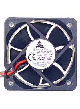 全新台达 AFB0512LB 12V 0.11A 5厘米CM 50*50*15mm 静音散热风扇