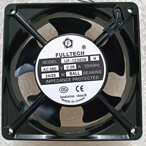 全新FULLTECH UF-123838 AC380V 12038 12CM厘米滚珠轴承散热风扇