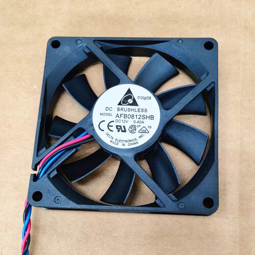全新台达 AFB0812SHB 8015 12V 0.40A 8cm大风量机箱电源散热风扇